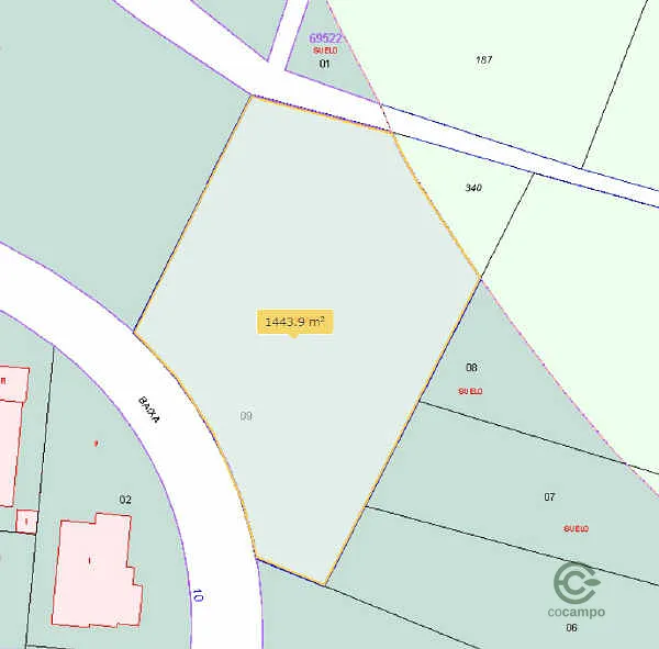 Finca rústica de 0,0952 ha en venta en Bétera, Valencia