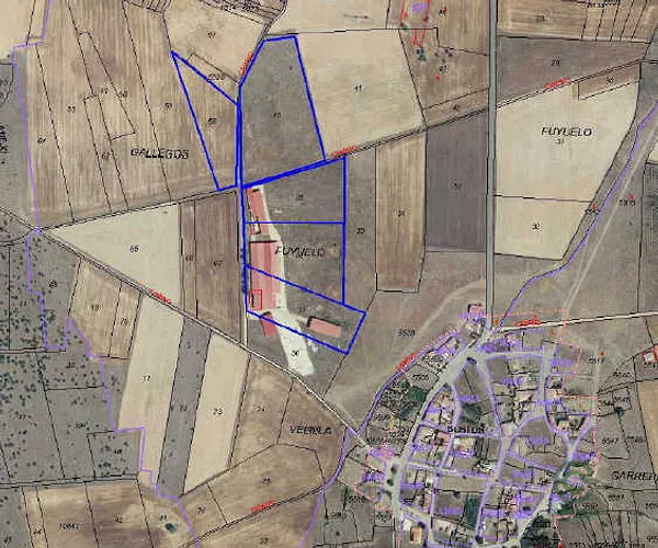 Finca rústica de 5,04 ha en venta en Valderrey, León