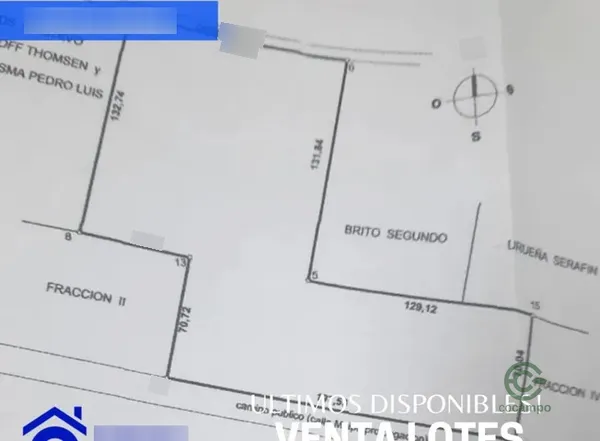 Terreno urbano de 0,1 ha en venta en Tucumán