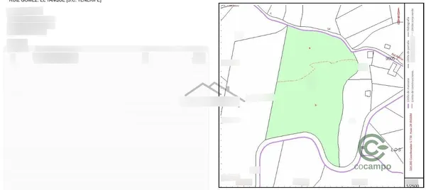 Finca agrícola de 2,2621 ha en venta en El tanque, Tenerife