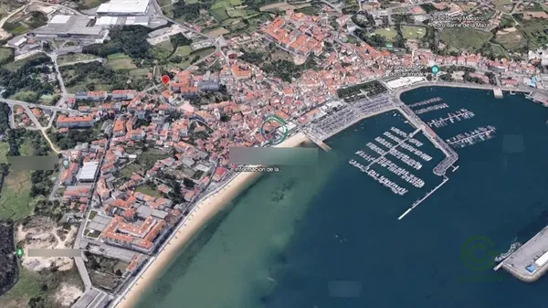 Terreno urbano de 0,0541 ha en venta en A pobra do caramiñal, A coruña
