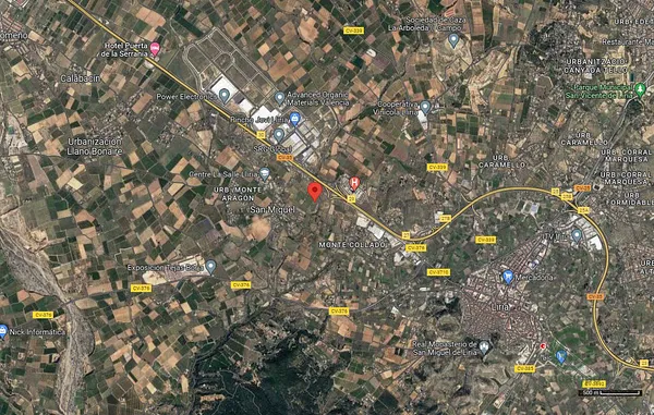Finca rústica de 1,76 ha en venta en Llíria, Valencia