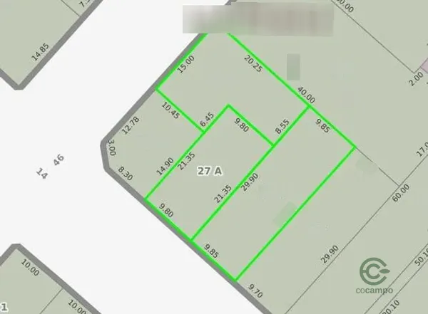 Terreno urbano de 0,0749 ha en venta en Buenos aires