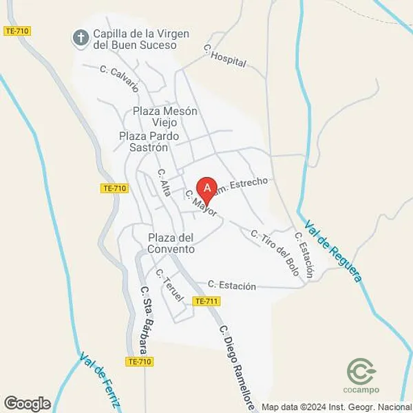 Finca rústica de 0,2347 ha en venta en Valdealgorfa, Teruel