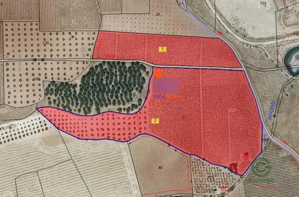Finca rústica de 2,5 ha en venta en Valdepenas, Ciudad real