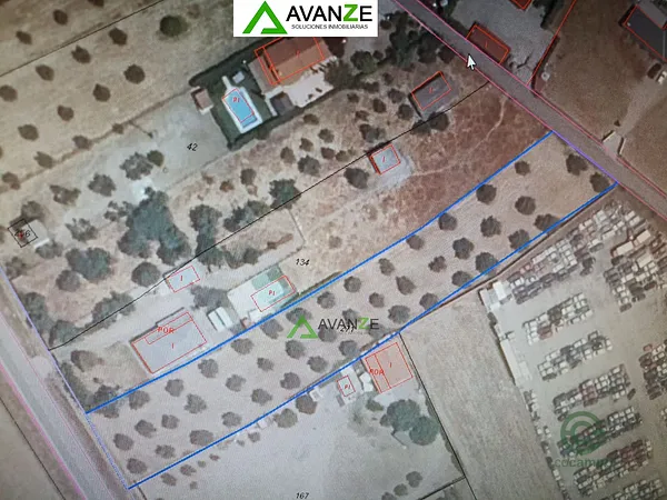 Finca rústica de 0,4048 ha en venta en Merida, Badajoz