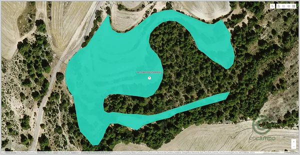 Finca rústica de 2,41 ha en venta en Ginebrosa, La, Teruel