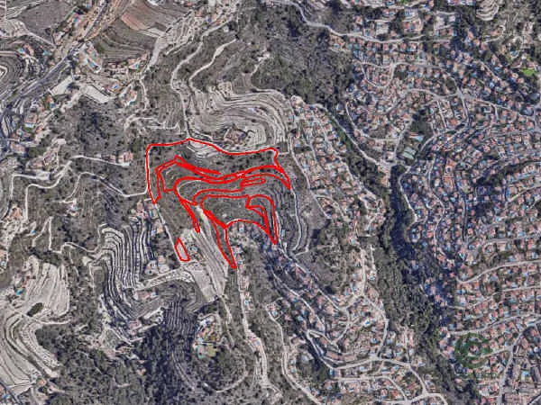Finca rústica de 5,4101 ha en venta en Benissa, Alicante