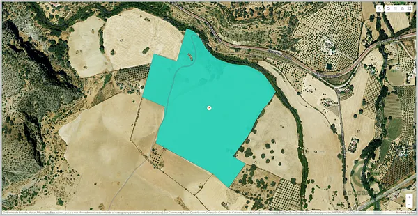 Finca rústica de 1,86 ha en venta en Ronda, Málaga