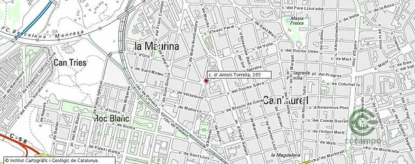 Finca rústica de 0,068 ha en venta en Tarrasa, Barcelona