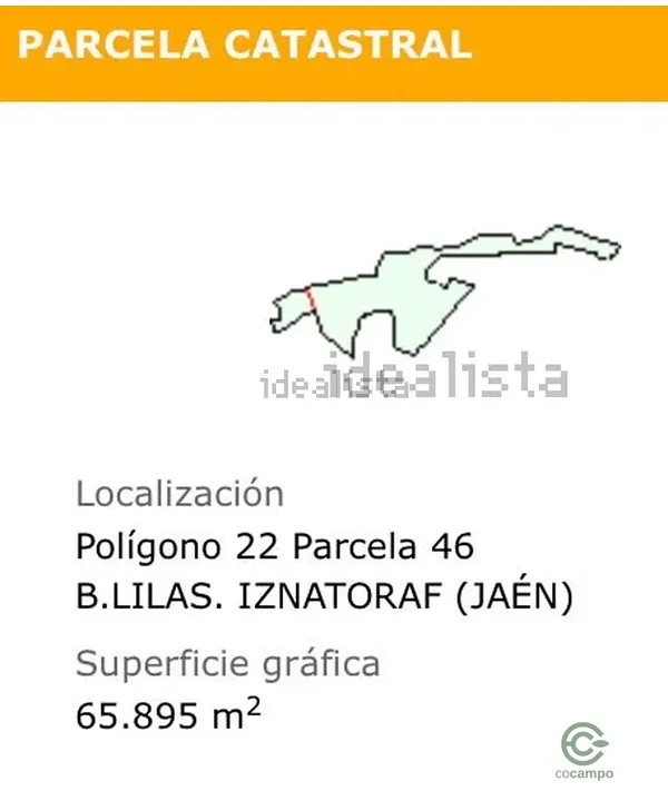 Finca agrícola de 65895 ha en venta en Jaén