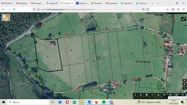 Finca agrícola de 0,65 ha en venta en Asturias