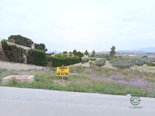 Finca rústica de 0,1486 ha en venta en Molina de segura, Murcia