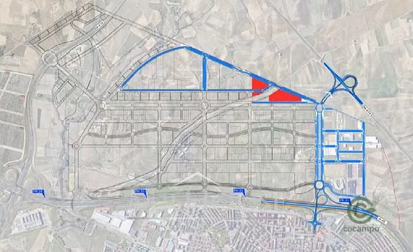 Terreno urbano de 2,54 ha en venta en Parla, Madrid