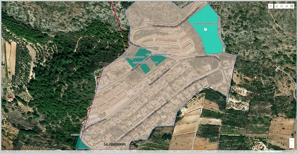 Finca rústica de 0,9702 ha en venta en Xaló, Alicante