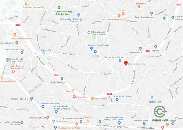 Finca rústica de 0,0519 ha en venta en Vigo, Pontevedra