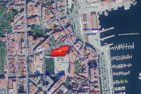 Finca rústica de 0,2171 ha en venta en A, Ribeira, La Coruña