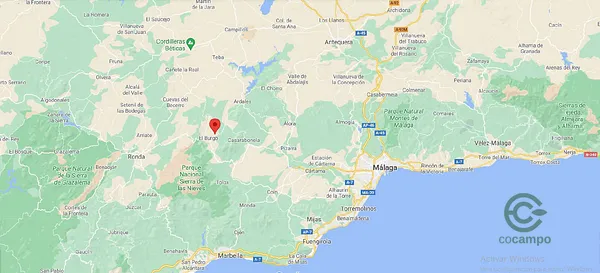 Finca rústica de 3,32 ha en venta en Burgo, El, Málaga