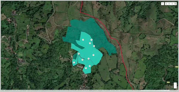 Finca rústica de 5,7 ha en venta en San Martín del Rey Aurelio, Asturias