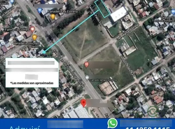 Terreno urbano de 0,0468 ha en venta en Buenos aires