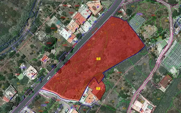 Terreno urbano de 0,4267 ha en venta en Moya, Las palmas