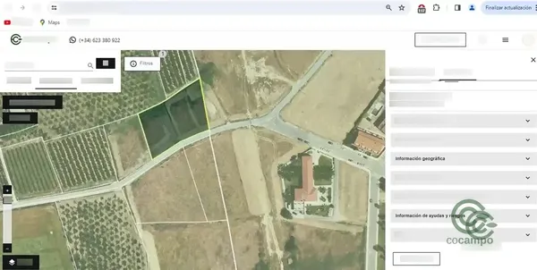 Finca agrícola de 0,75 ha en venta en Lérida
