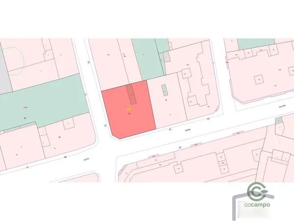Terreno urbano de 0,0325 ha en venta en Manzanares, Ciudad real