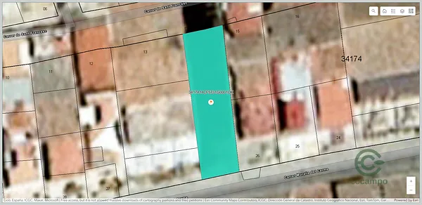 Finca rústica de 0,006 ha en venta en Alcalá de Moncayo, Zaragoza