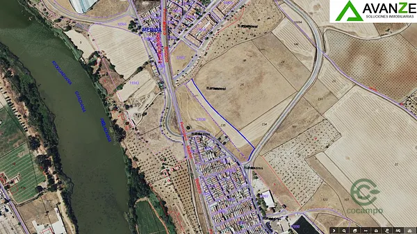 Finca agrícola de 1,0848 ha en venta en Merida, Badajoz