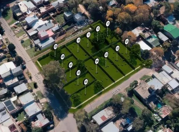 Terreno urbano de 0,0279 ha en venta en Buenos aires