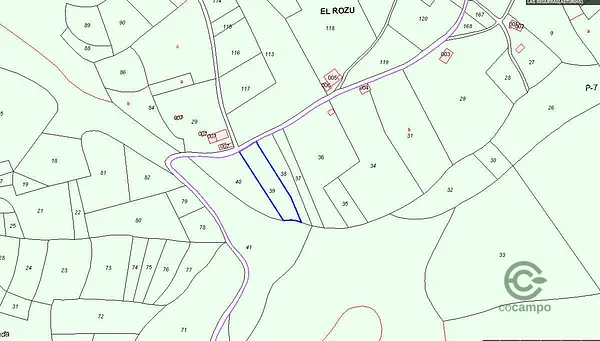 Finca rústica de 0,1204 ha en venta en Regueras, Las, Asturias