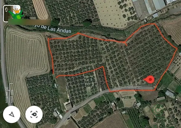 Finca agrícola de 1,57 ha en venta en Granada