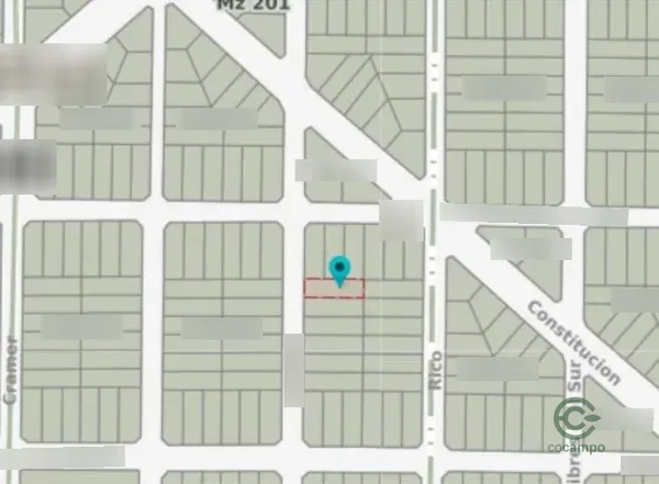 Terreno urbano de 0,05 ha en venta en Catamarca