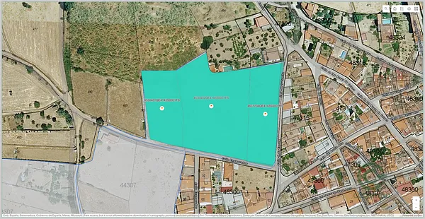 Finca rústica de 1,2436 ha en venta en Serradilla, Cáceres