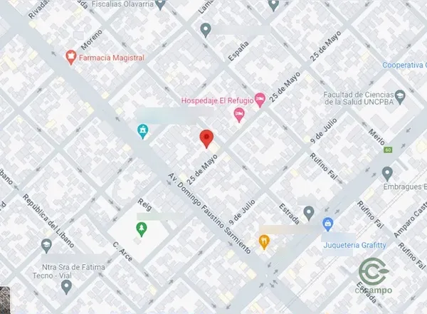 Terreno urbano de 0,04 ha en venta en Buenos aires