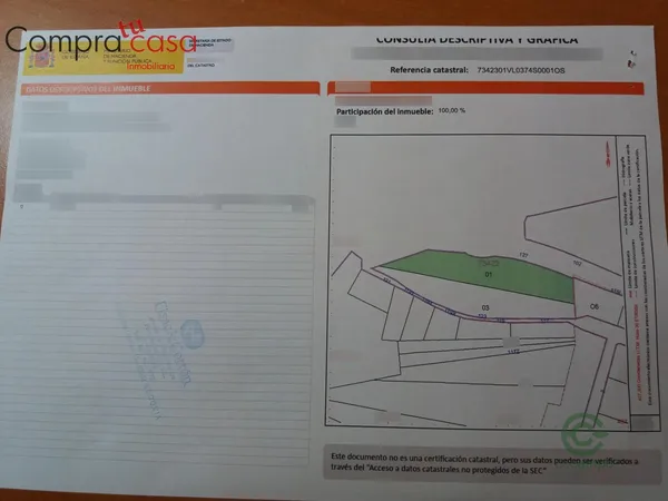 Finca agrícola de 1,5519 ha en venta en San cristobal de segovia, Segovia