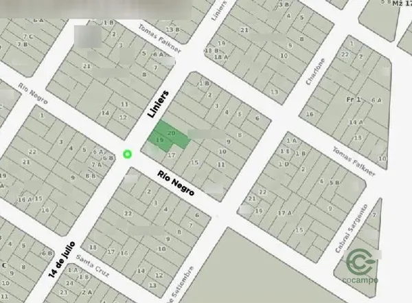 Terreno urbano de 0,06 ha en venta en Buenos aires