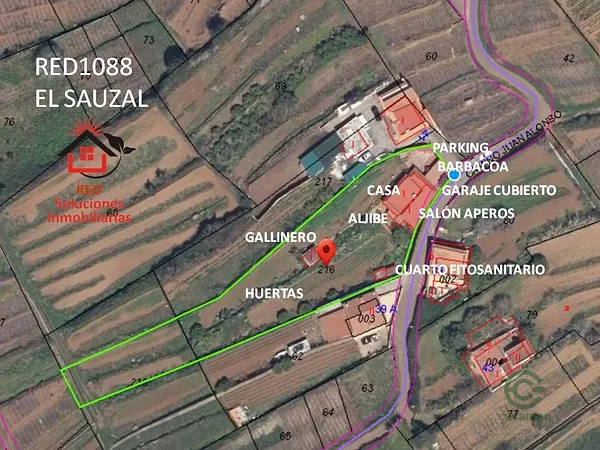 Finca rústica de 0,4 ha en venta en Santa cruz de tenerife
