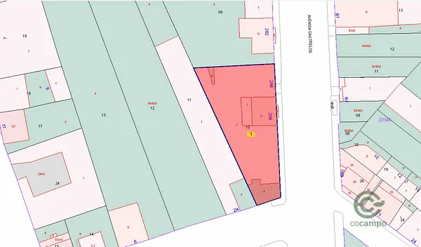 Finca rústica de 0,077 ha en venta en Vigo, Pontevedra