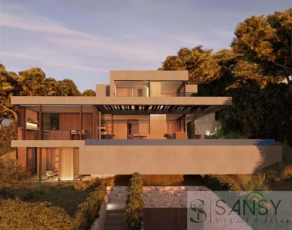 Casa de 0,0787 ha en venta en Moraira, Alicante