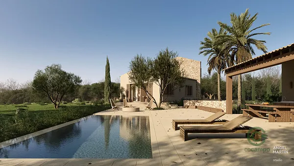 Finca rústica de 5,9235 ha en venta en Santanyi, Mallorca