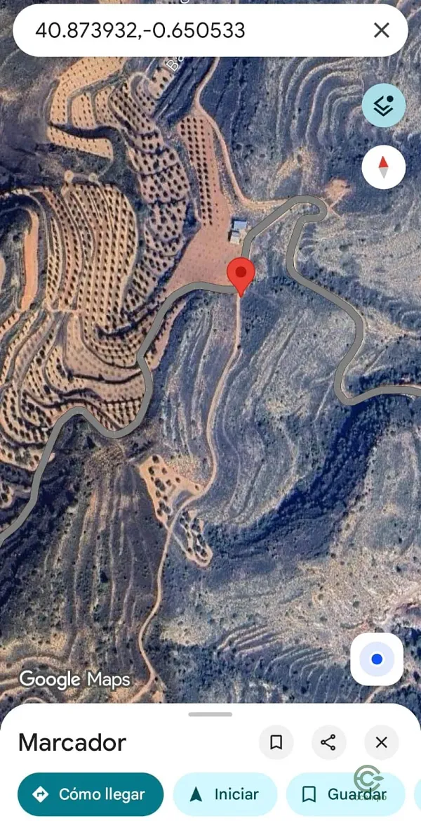 Finca rústica de 2,1 ha en venta en Estercuel, Teruel