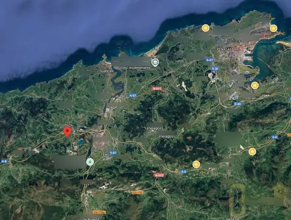 Terreno urbano de 0,534 ha en venta en Reocín, Cantabria
