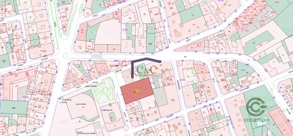 Terreno urbano de 0,12 ha en venta en Manzanares, Ciudad real
