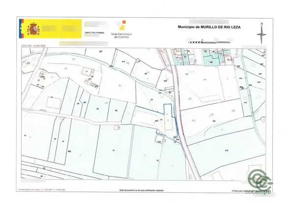 Terreno urbano de 0,2 ha en venta en Murillo De Rio Leza, La Rioja