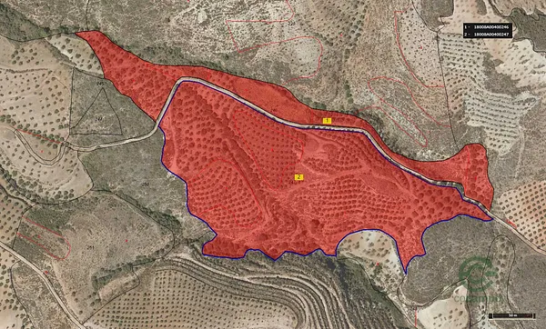 Finca rústica de 5,56 ha en venta en Albuñuelas, Granada