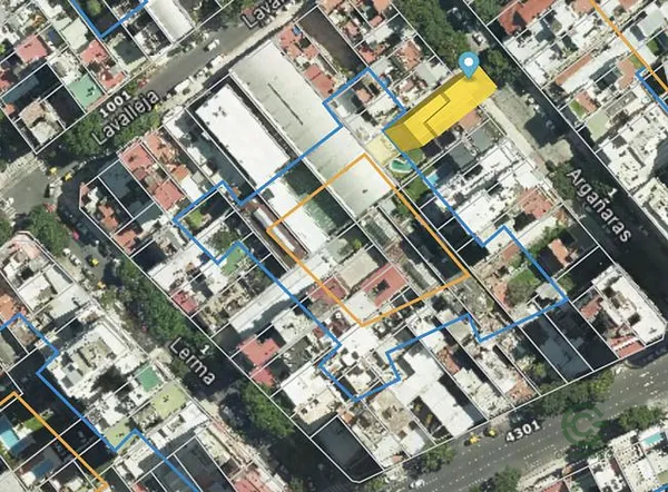 Terreno urbano de 0,03 ha en venta en Ciudad autónoma de buenos aires