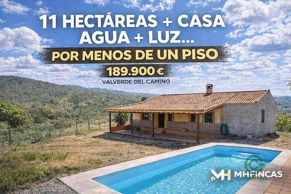 Finca rústica de 10,6 ha en venta en Valverde del camino, Huelva