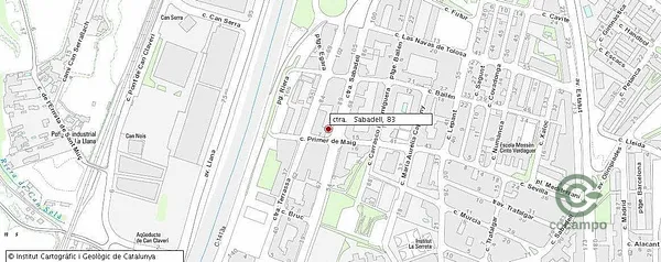 Finca rústica de 0,0262 ha en venta en Rubí, Barcelona