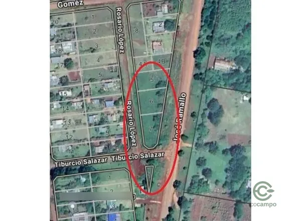 Terreno urbano de 0,18 ha en venta en Misiones